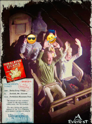 Roller Coaster Ride with Art 1